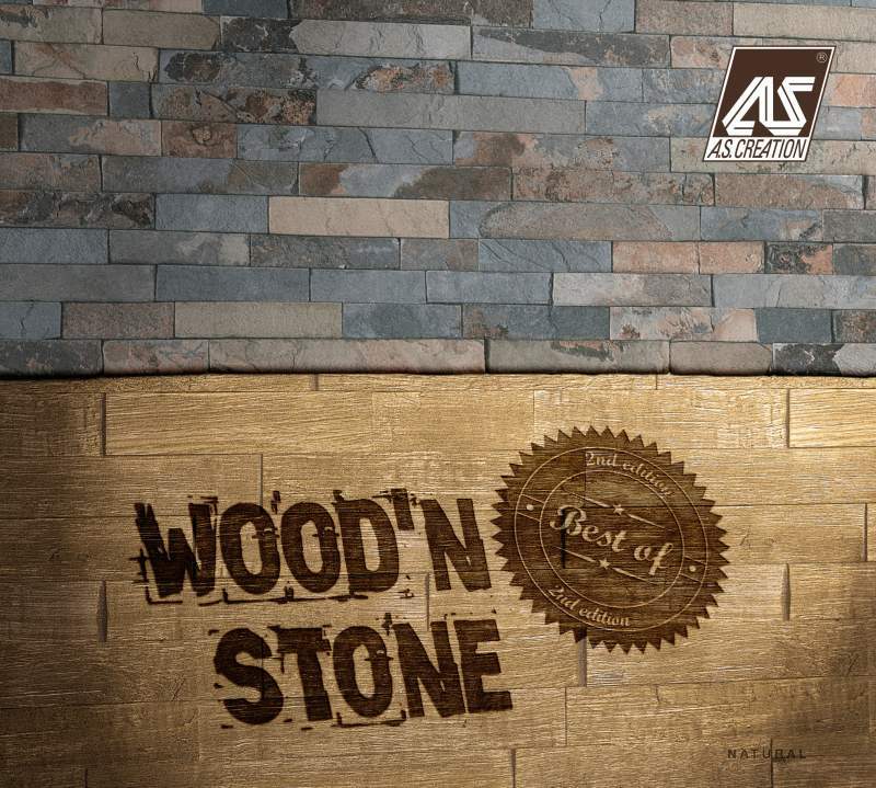 Vliesové tapety na zeď z katalogu Best of Wood and Stone 2020