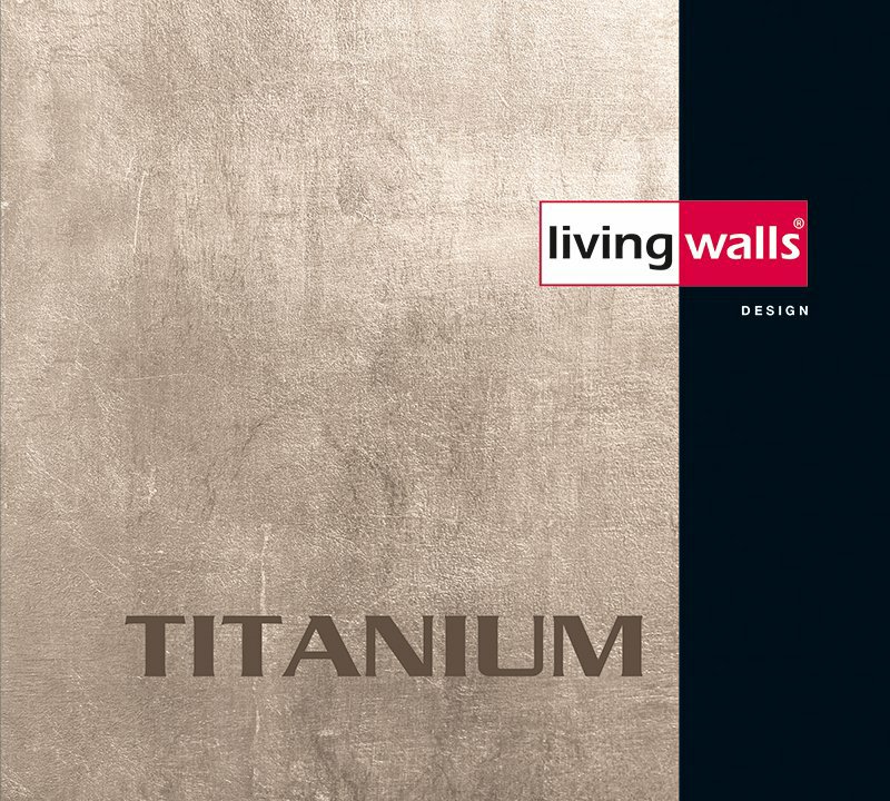 Kolekce bytových tapet na zeď Titanium