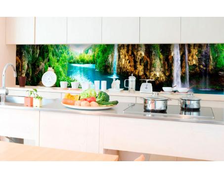 Fototapeta do kuchyně - Relax v lese 350 x 60 cm