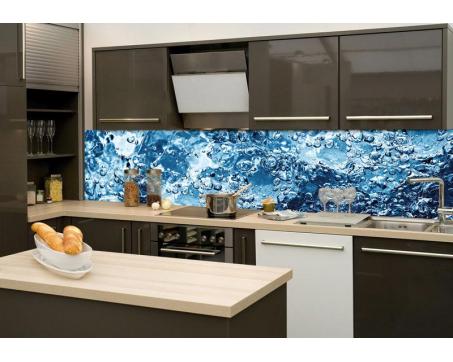 Fototapeta do kuchyně - Perlivá voda 260 x 60 cm