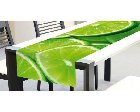Ubrusy - Běhoun na stůl Limetka 40 x 140 cm