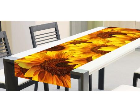 Ubrusy - Běhoun na stůl Slunečnice 40 x 140 cm