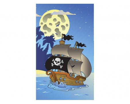Vliesová fototapeta Pirátská loď 150 x 250 cm
