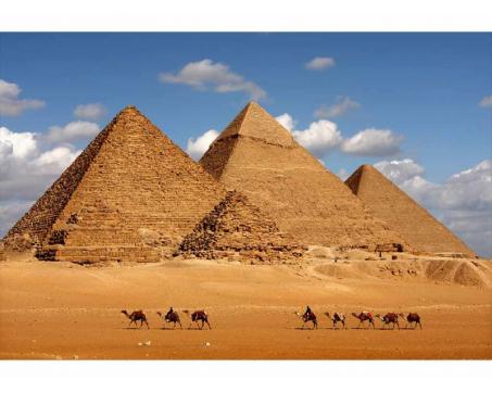 Vliesová fototapeta Egyptská pyramida 375 x 250 cm