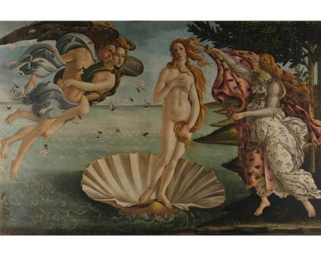 Vliesová fototapeta Zrození venuše od Sandra Botticelliho 375 x 250 cm