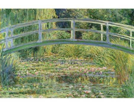 Vliesová fototapeta Rybník s lekníny od Claude Oskara Moneta 375 x 250 cm