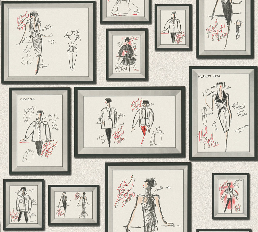 Vliesová tapeta na zeď Karl Lagerfeld 37846-3