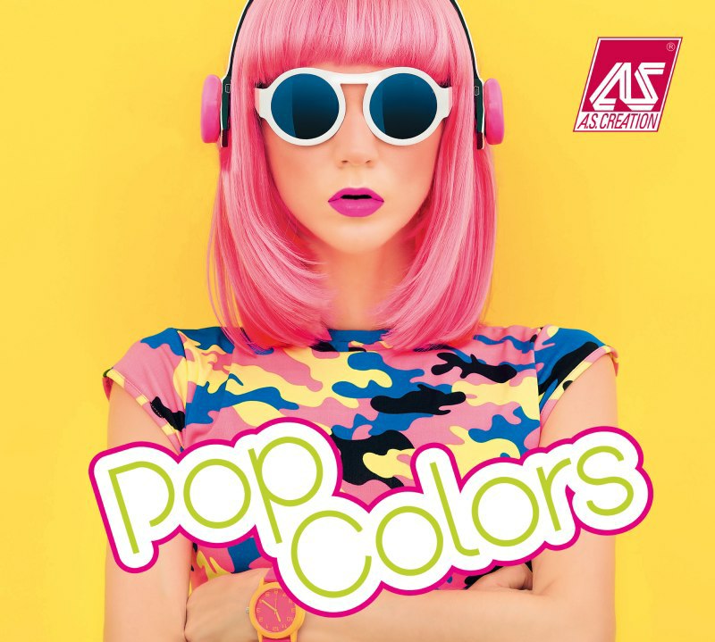 Tapety na zeď z katalogu Pop Colors