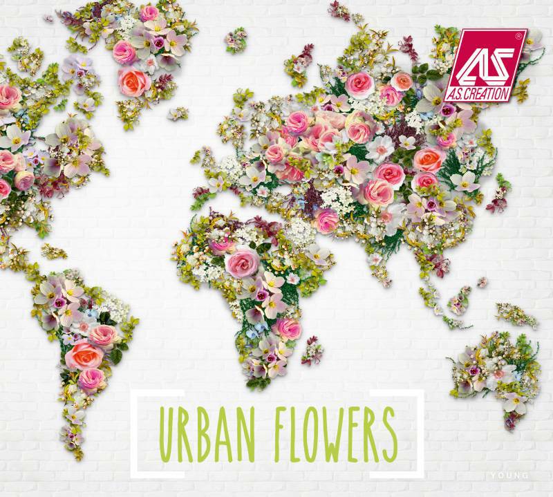 Tapety na zeď z katalogu Urban Flowers