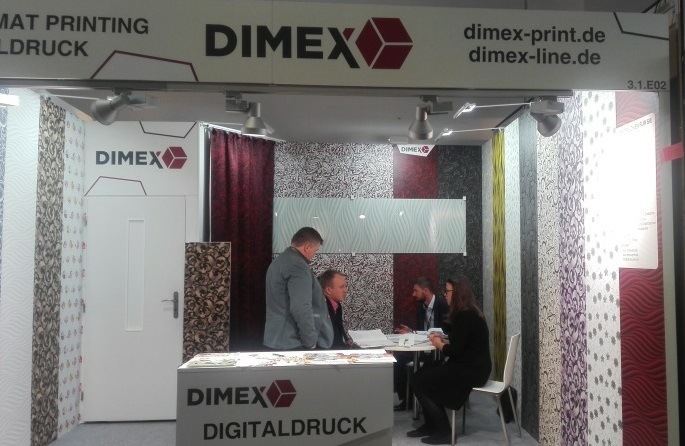 účast firmy DIMEX na veletrhu HEIMTEXTIL 2018 v německém Frankfurtu