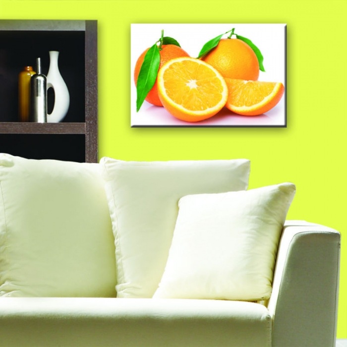 Obraz na skle - Pomeranč 45 x 30 cm