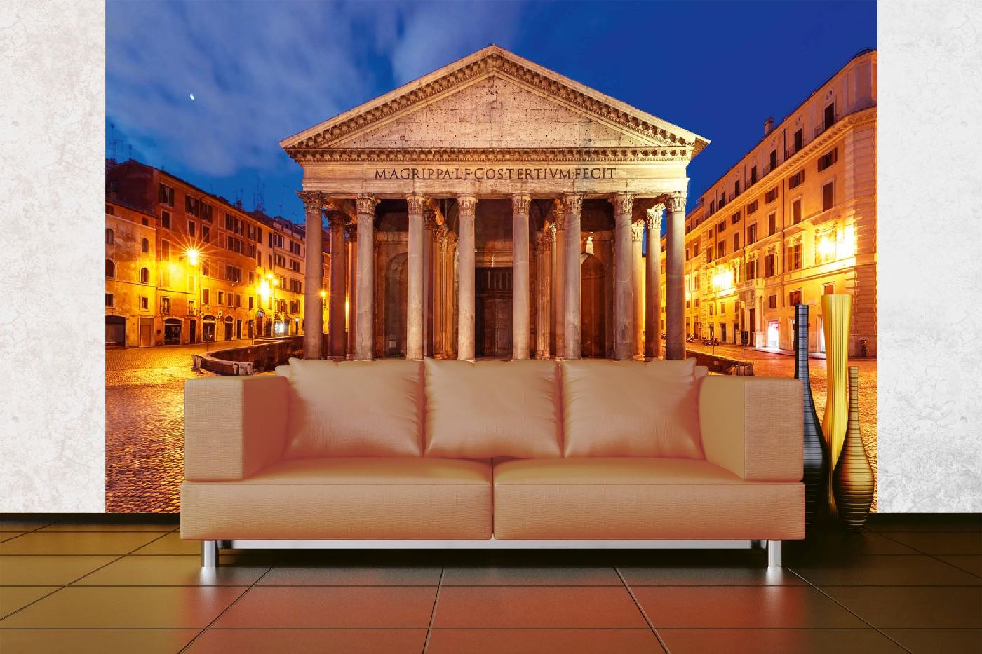 Samolepicí vliesová fototapeta Pantheon 375 x 250 cm