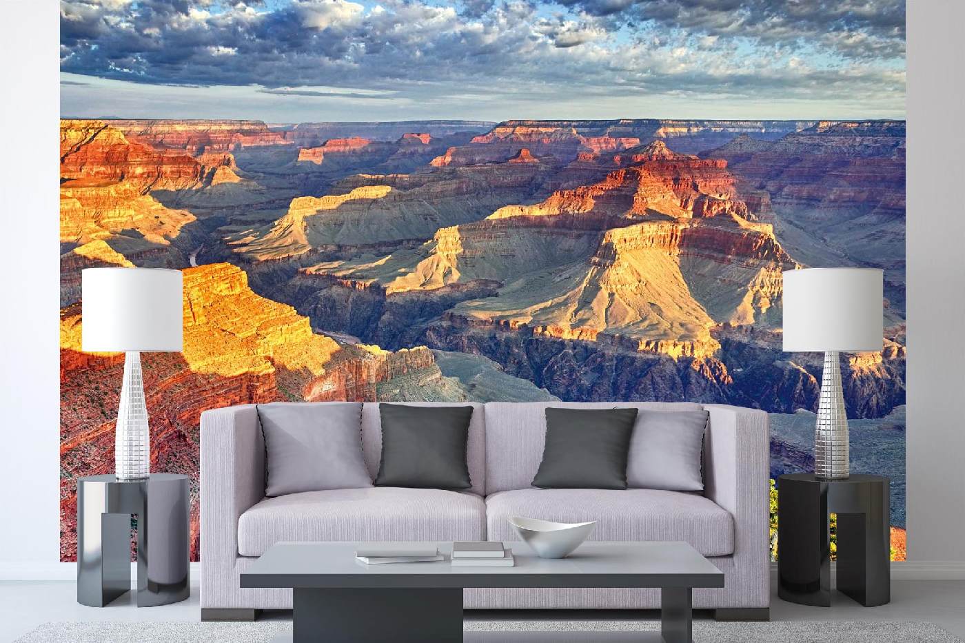 Samolepicí vliesová fototapeta Scénerie Grand Canyonu 375 x 250 cm