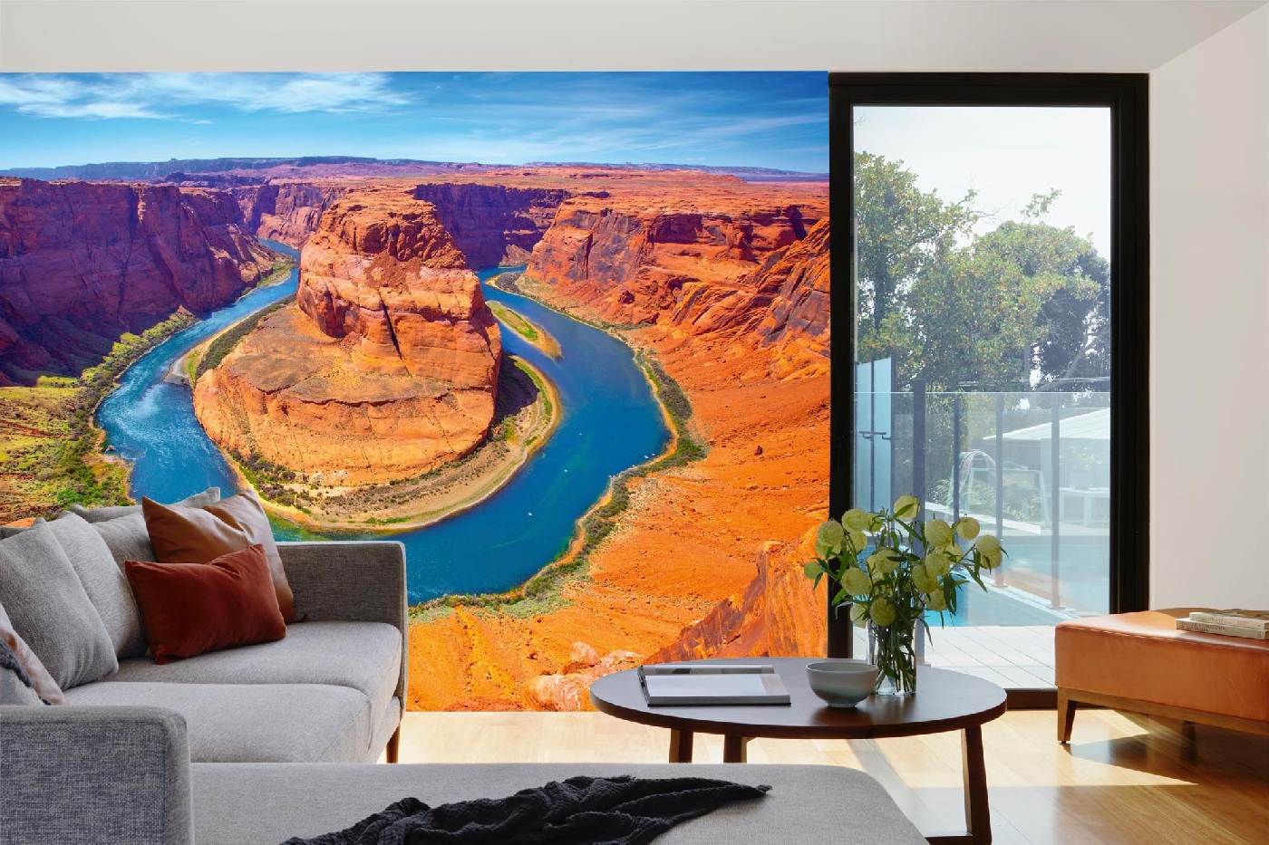 Samolepicí vliesová fototapeta Řeka Colorado v kaňonu 375 x 250 cm