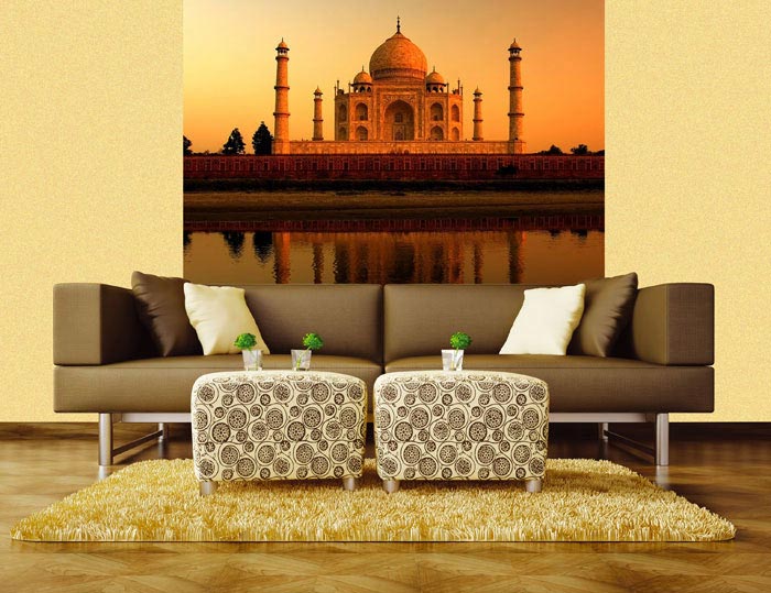 L-121 Vliesové fototapety na zeď Taj Mahal - 220 x 220 cm