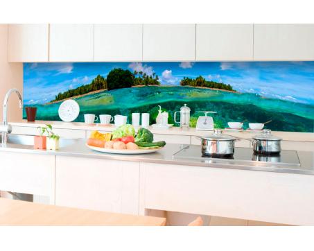 Fototapeta do kuchyně - Korálový útes 350 x 60 cm