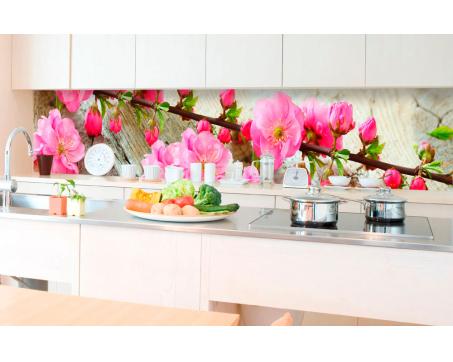 Fototapeta do kuchyně - Sakura 350 x 60 cm