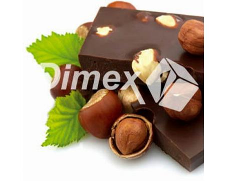 Obraz na skle - Čokoláda s oříšky 30 x 30 cm