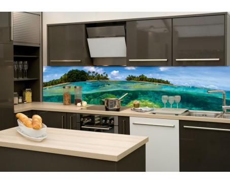 Fototapeta do kuchyně - Korálový útes 260 x 60 cm