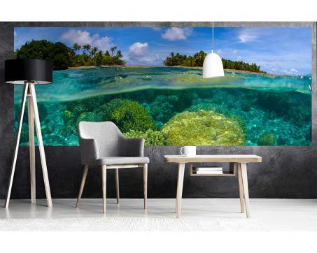Panoramatická vliesová fototapeta Korálový útes 375 x 150 cm