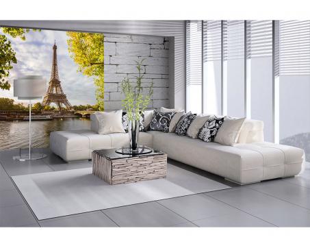 Vliesová fototapeta Seina v Paříži 225 x 250 cm