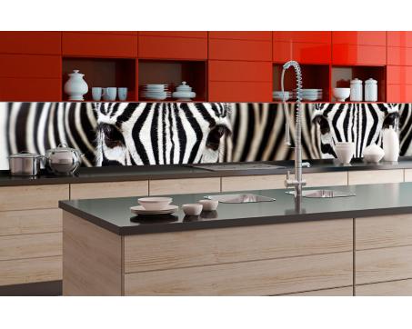 Fototapeta do kuchyně - Zebra 350 x 60 cm