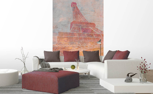 Vliesová fototapeta Abstrakt Eiffelova věž II. 150 x 250 cm