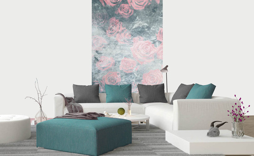 Vliesová fototapeta Abstrakt růže I. 150 x 250 cm