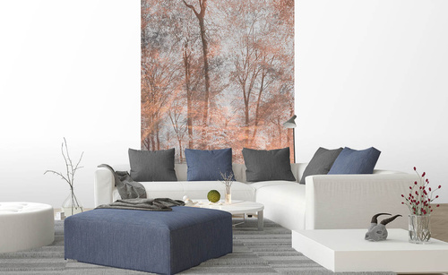 Vliesová fototapeta Abstrakt barevný les 150 x 250 cm