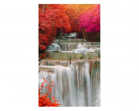Vliesová fototapeta Vodopád v deštném pralese 150 x 250 cm