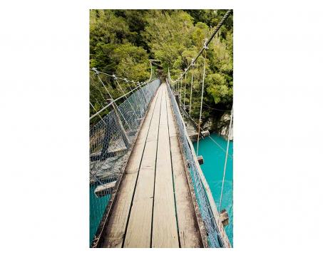 Vliesová fototapeta Dřevěný most 150 x 250 cm