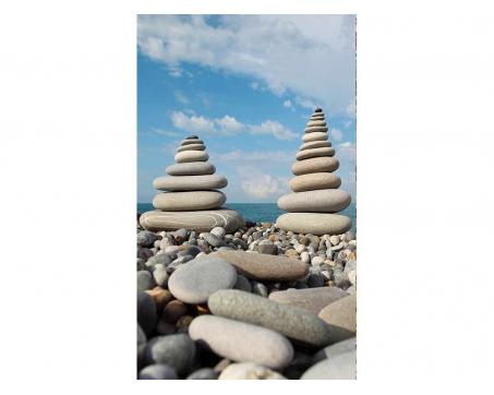 Vliesová fototapeta Kameny na pláži 150 x 250 cm