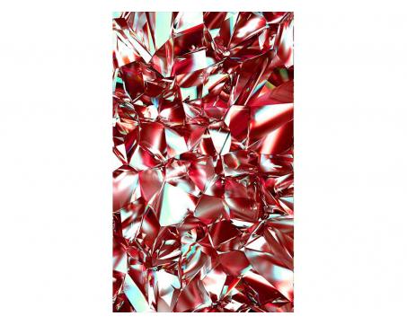 Vliesová fototapeta Červený krystal 150 x 250 cm