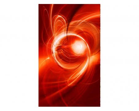 Vliesová fototapeta Červený abstrakt 150 x 250 cm