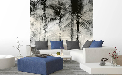 Vliesová fototapeta Abstrakt palmy 225 x 250 cm