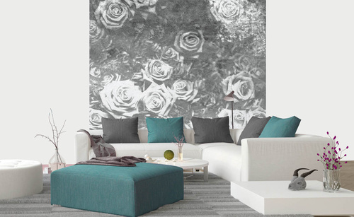 Vliesová fototapeta Abstrakt růže II. 225 x 250 cm