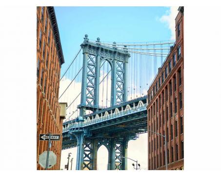 Vliesová fototapeta Most v Manhattanu 225 x 250 cm