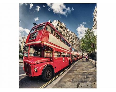 Vliesová fototapeta Londýnský autobus 225 x 250 cm