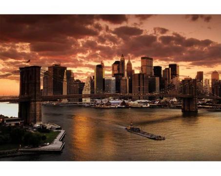 Samolepicí vliesová fototapeta New York 375 x 250 cm