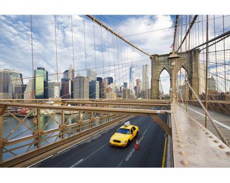 Samolepicí vliesová fototapeta Město New York 375 x 250 cm