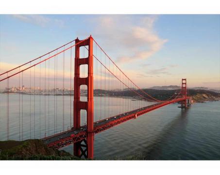 Vliesová fototapeta Most Golden Gate 375 x 250 cm