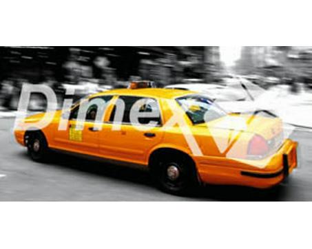 Obraz na skle - Taxi 60x 30 cm
