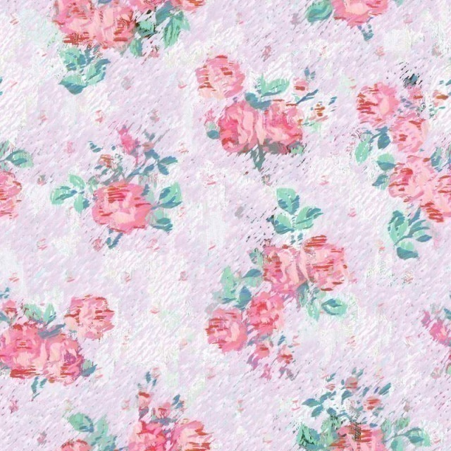 Luxusní vliesová tapeta Růžový květinový vzor