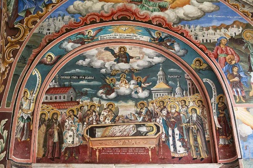 Vliesová fototapeta Náboženské fresky 375 x 250 cm