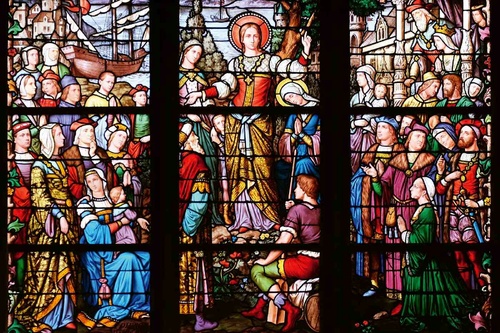 Vliesová fototapeta Kostel svatého Severína Pařížského 375 x 250 cm