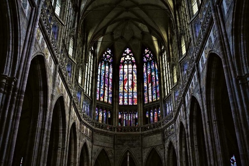 Vliesová fototapeta Krásná katedrála Sv. Víta 375 x 250 cm