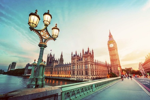 Vliesová fototapeta Westminster Bridge, Londýn 375 x 250 cm