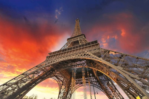 Vliesová fototapeta Eiffelova věž 375 x 250 cm