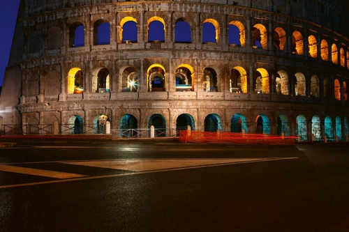 Vliesová fototapeta Koloseum, Řím 375 x 250 cm