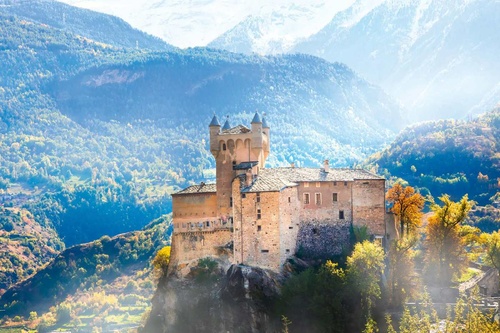 Vliesová fototapeta Valle D'Aosta, Itálie 375 x 250 cm